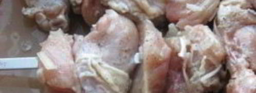 куриный шашлык с уксусом. Шаг 5