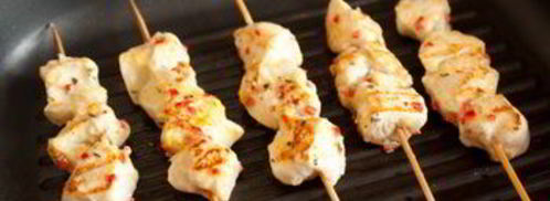 куриные шашлычки с лимоном и зеленью. Шаг 6