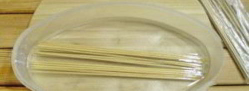 куриные шашлычки в духовке на шпажках. Шаг 5