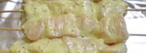 куриные шашлычки в духовке на шпажках. Шаг 6