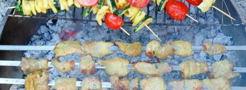 овощные мини-шашлычки по-гречески. Шаг 18
