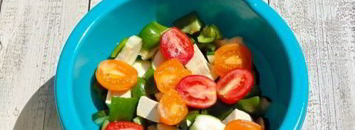 овощные мини-шашлычки по-гречески. Шаг 11