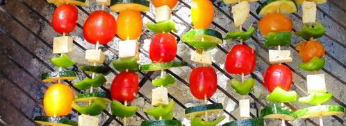 овощные мини-шашлычки по-гречески. Шаг 16