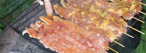 шашлычки из говядины, свинины и курицы. Шаг 19