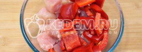 шашлычки из курицы. Шаг 3