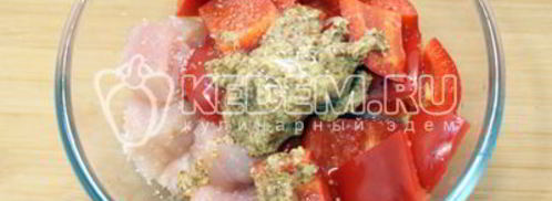 шашлычки из курицы. Шаг 4