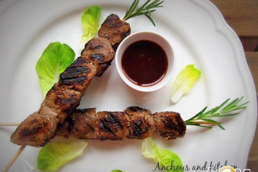 Рецепт шашлычки из утиной грудки