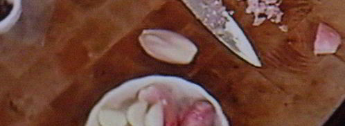 шашлычки из ягненка с картофельными пальчиками и икрой из баклажанов. Шаг 3