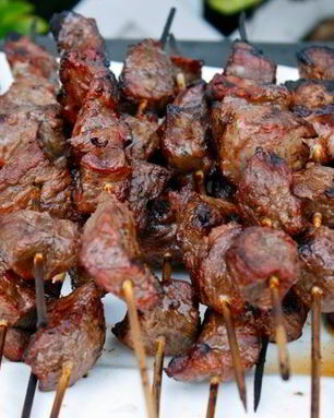 Шашлык из баранины по-грузински