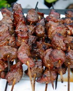 Шашлык из баранины по-грузински