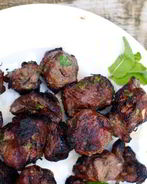 Шашлык из баранины с уксусом