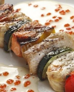 Шашлык из форели