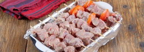 шашлык из говядины в духовке. Шаг 6