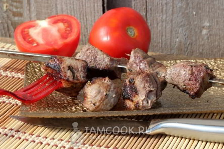Рецепт шашлык из говядины