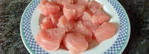 шашлык из индейки в кефирном маринаде. Шаг 2