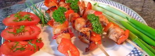 шашлык из индейки в кефирном маринаде. Шаг 10