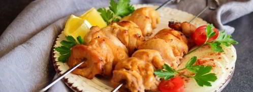 шашлык из куриного филе в духовке. Шаг 17