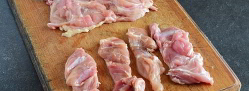 шашлык из куриного филе в духовке. Шаг 7