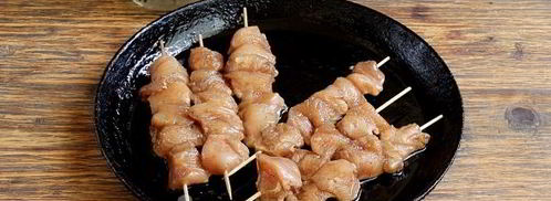 шашлык из курицы на сковороде. Шаг 7