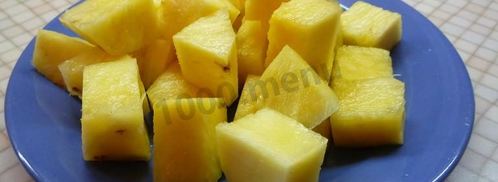 шашлык из курицы по-гавайски. Шаг 2