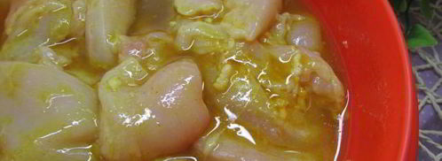 шашлык из курицы с овощами. Шаг 4