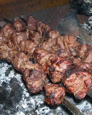 Шашлык из медвежатины