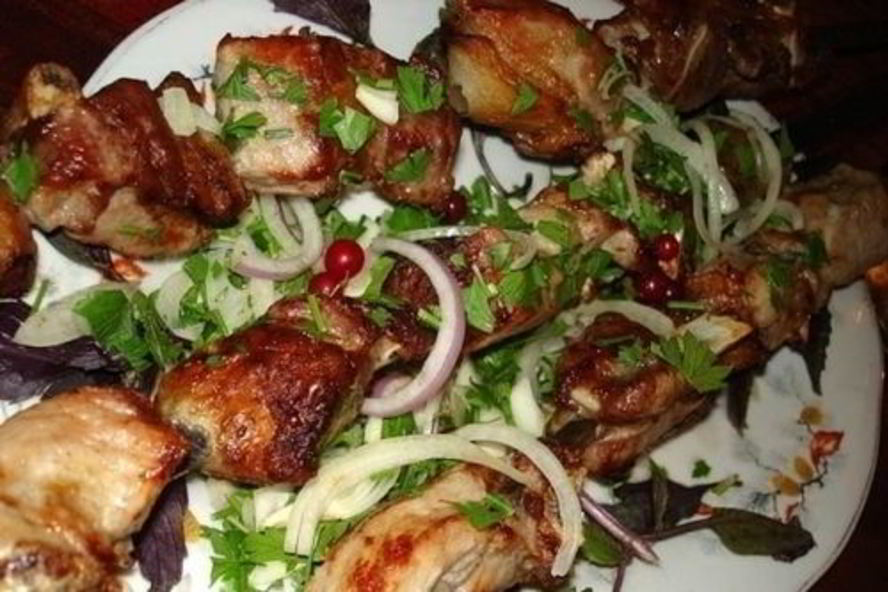 Рецепт шашлык из нутрии со специями