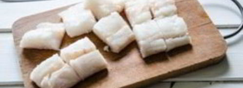 шашлык из рыбы трески. Шаг 2