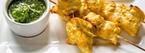 шашлык из рыбы трески. Шаг 8