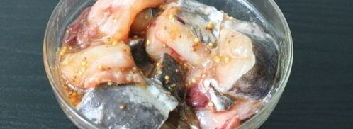 шашлык из сома в духовке. Шаг 6