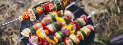 шашлык из свинины с овощами. Шаг 11