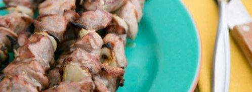 шашлык из свинины в вине. Шаг 7