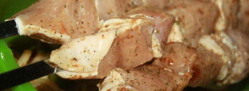 шашлык из свиного эскалопа. Шаг 3