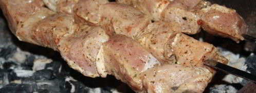 шашлык из свиного эскалопа. Шаг 4