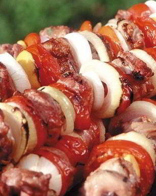 Шашлык из свиной шеи
