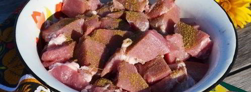 шашлык из свиной вырезки. Шаг 5