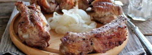 шашлык из свиных ребрышек. Шаг 9