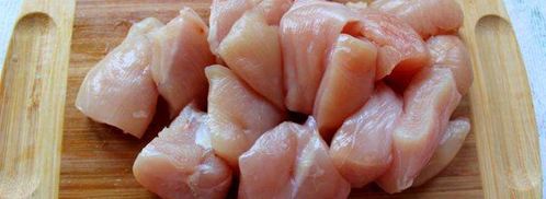 шашлык куриный с овощами. Шаг 2