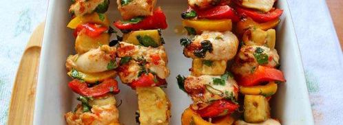 шашлык куриный с овощами. Шаг 9