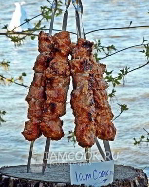 Шашлык в томатном соке