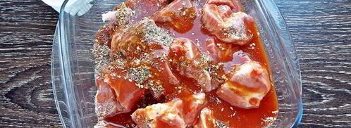 шашлык в томатном соке. Шаг 9