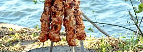 шашлык в томатном соке. Шаг 13