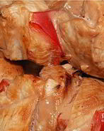 Шашлыки из индейки на кефире