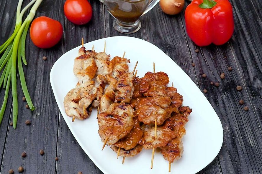 Рецепт японские шашлычки