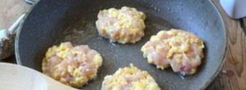 рубленые шницели из курицы с сыром. Шаг 5