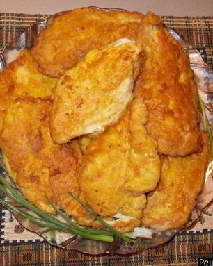 Шницель из куриной грудки
