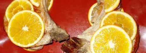 апельсиновый стейк на косточке. Шаг 4