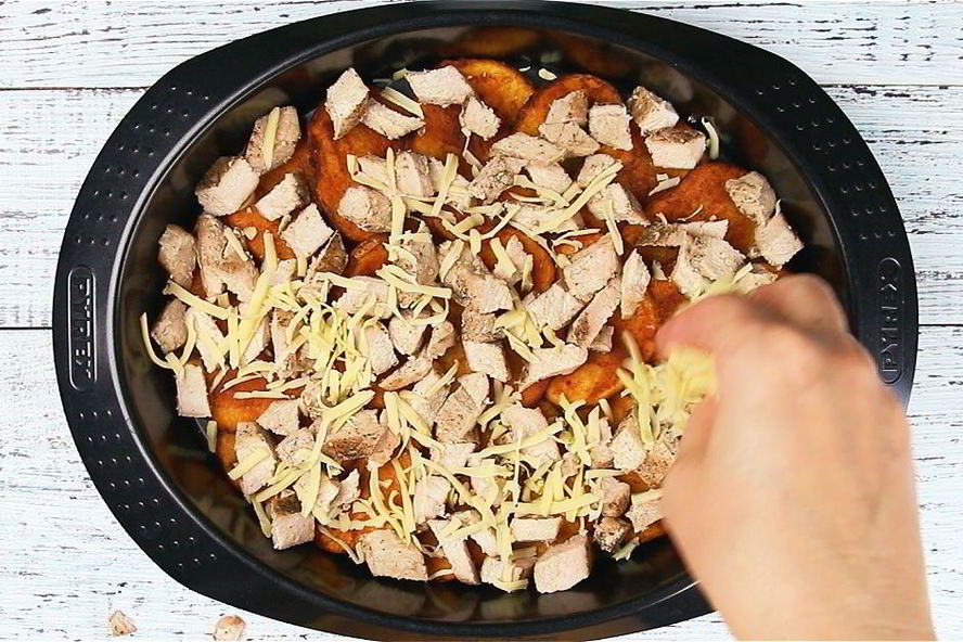 Рецепт картофельные начос со стейком