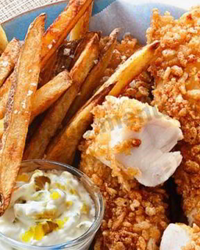 Стейк из акулы в духовке