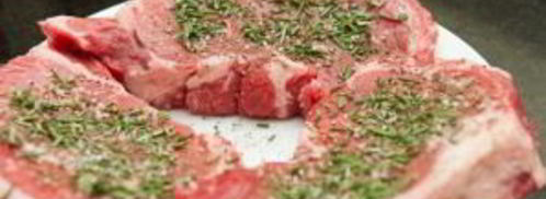 стейк из говядины на сковороде. Шаг 2